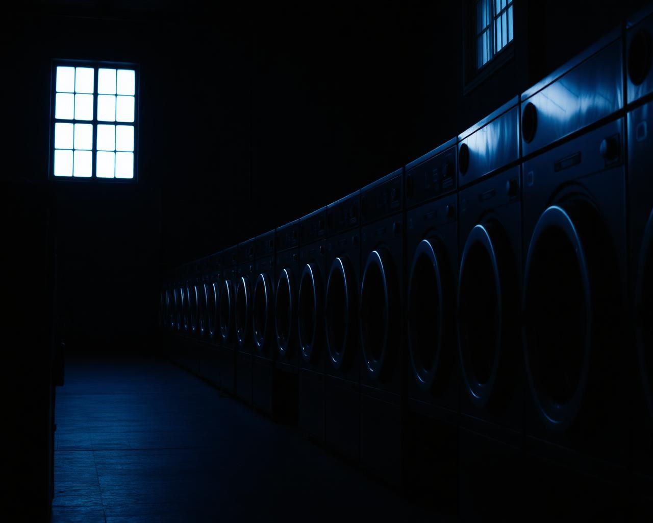 Industrial washing machines